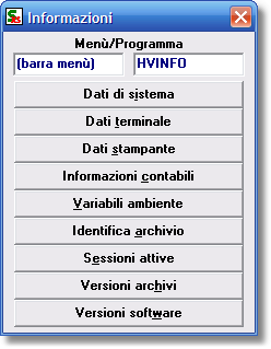Il pannello attivato con [Maiusc+F3]
